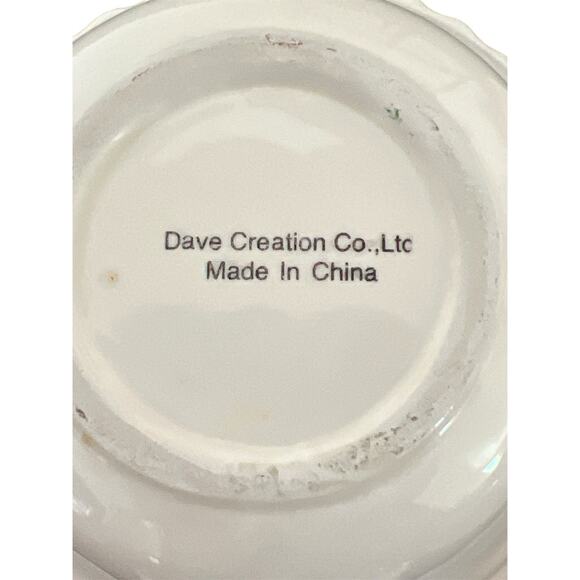 RARE Vintage Candy Ceramic 7 Pieces Set Dave Creation Co. Lyc Made In China - Picture 4 of 9